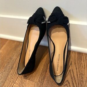 Antonio Melani Black Flats